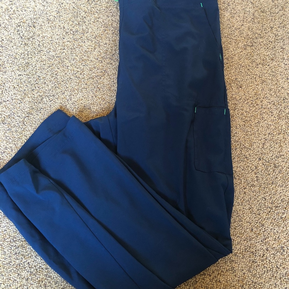 Navy blue Carhartt scrub pants